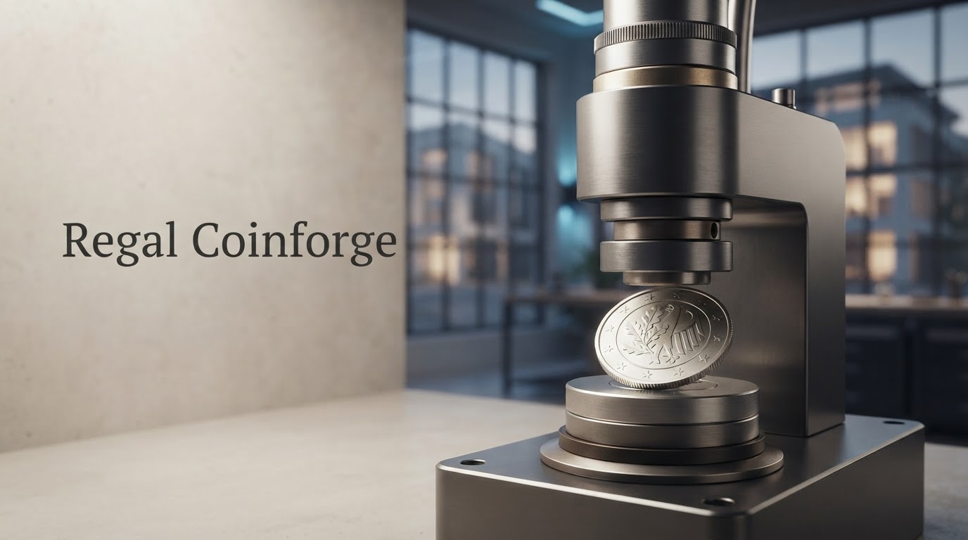 Regal Coinforge data visualization interface showing predictive market analysis